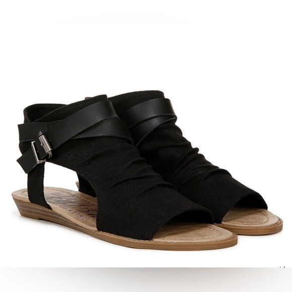 Blowfish Malibu Shoes - Black Blowfish Women's Sandals